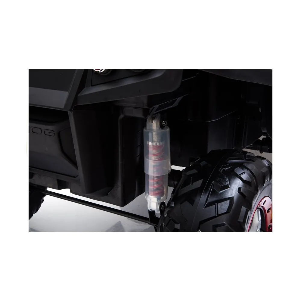 Auto na Akumulator Mercedes Unimog Czerwony