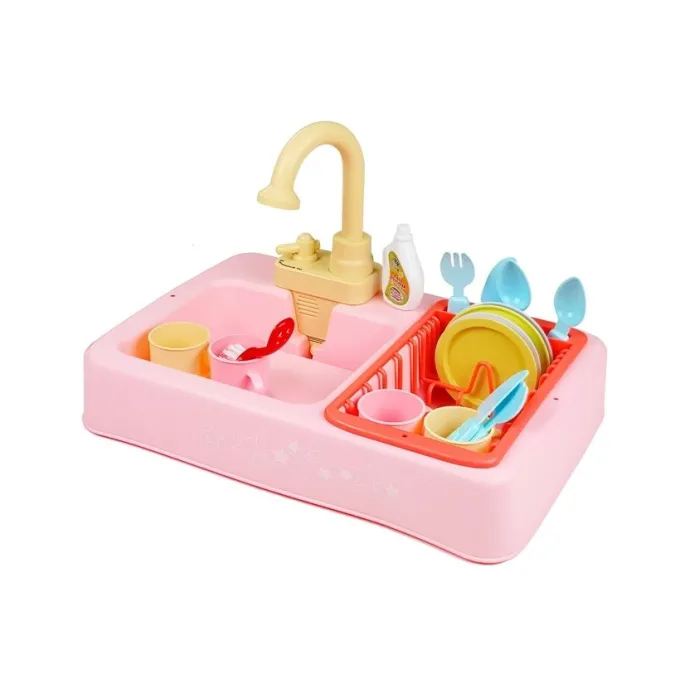 Zabawka kuchnia z realistycznym kranem dla 3-latków