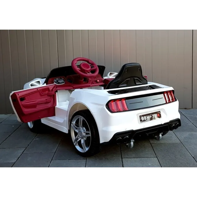 Auto na Akumulator BBH-718A Białe