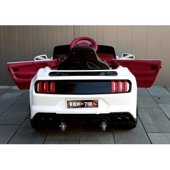Auto na Akumulator BBH-718A Białe