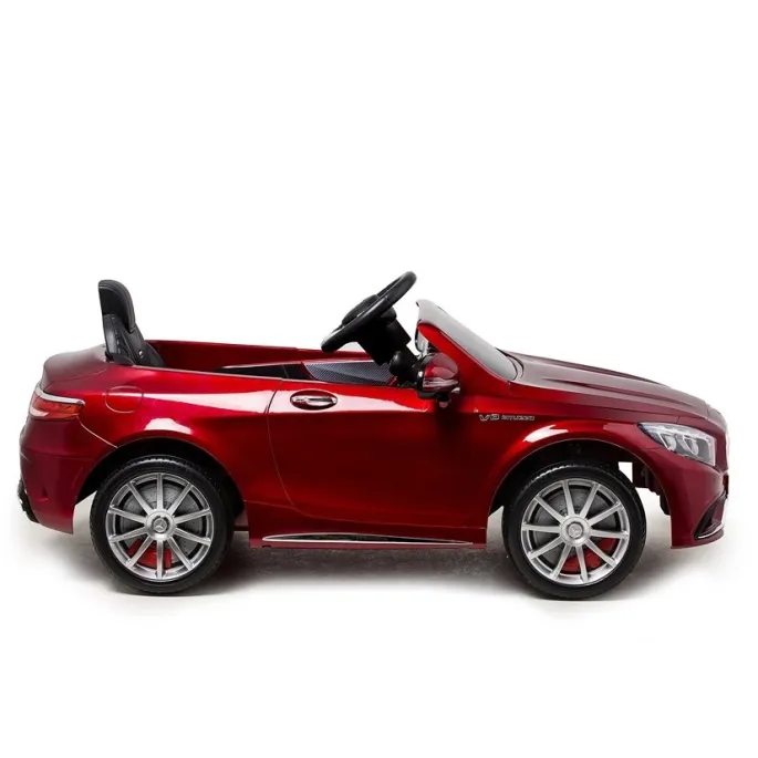 Wyjątkowy pojazd elektryczny dla dzieci Mercedes z podświetlanym kokpitem