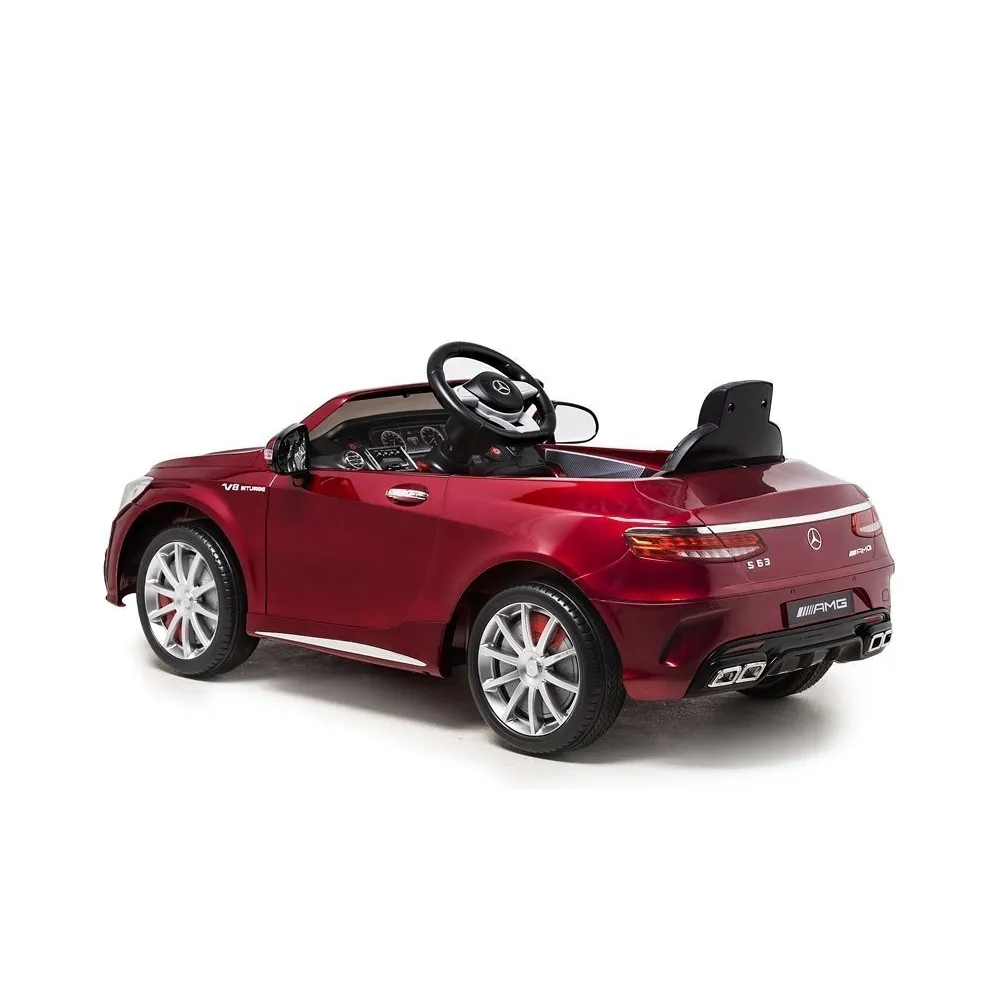 Mercedes S63 na akumulator – ekskluzywny pojazd z pilotem zdalnego sterowania