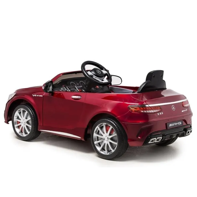 Mercedes S63 na akumulator – ekskluzywny pojazd z pilotem zdalnego sterowania