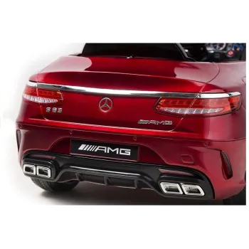 Mercedes S63 dla dzieci – solidne wykonanie, sportowy wygląd i komfort jazdy