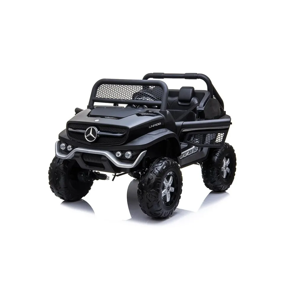 Auto na Akumulator Mercedes Unimog Czarny