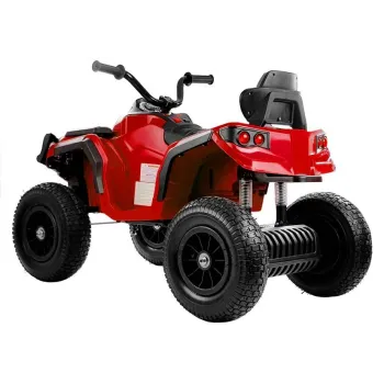 Quad na Akumulator BDM0906 Pompowane Koła Czerwony