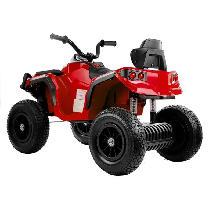 Quad na Akumulator BDM0906 Pompowane Koła Czerwony