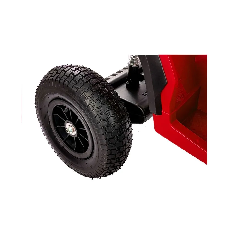 Quad na Akumulator BDM0906 Pompowane Koła Czerwony