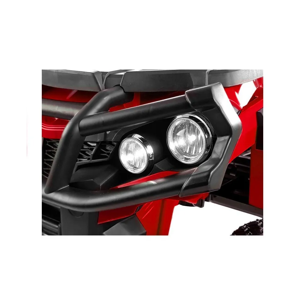 Quad na Akumulator BDM0906 Pompowane Koła Czerwony