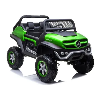 Auto na Akumulator Mercedes Unimog Zielony