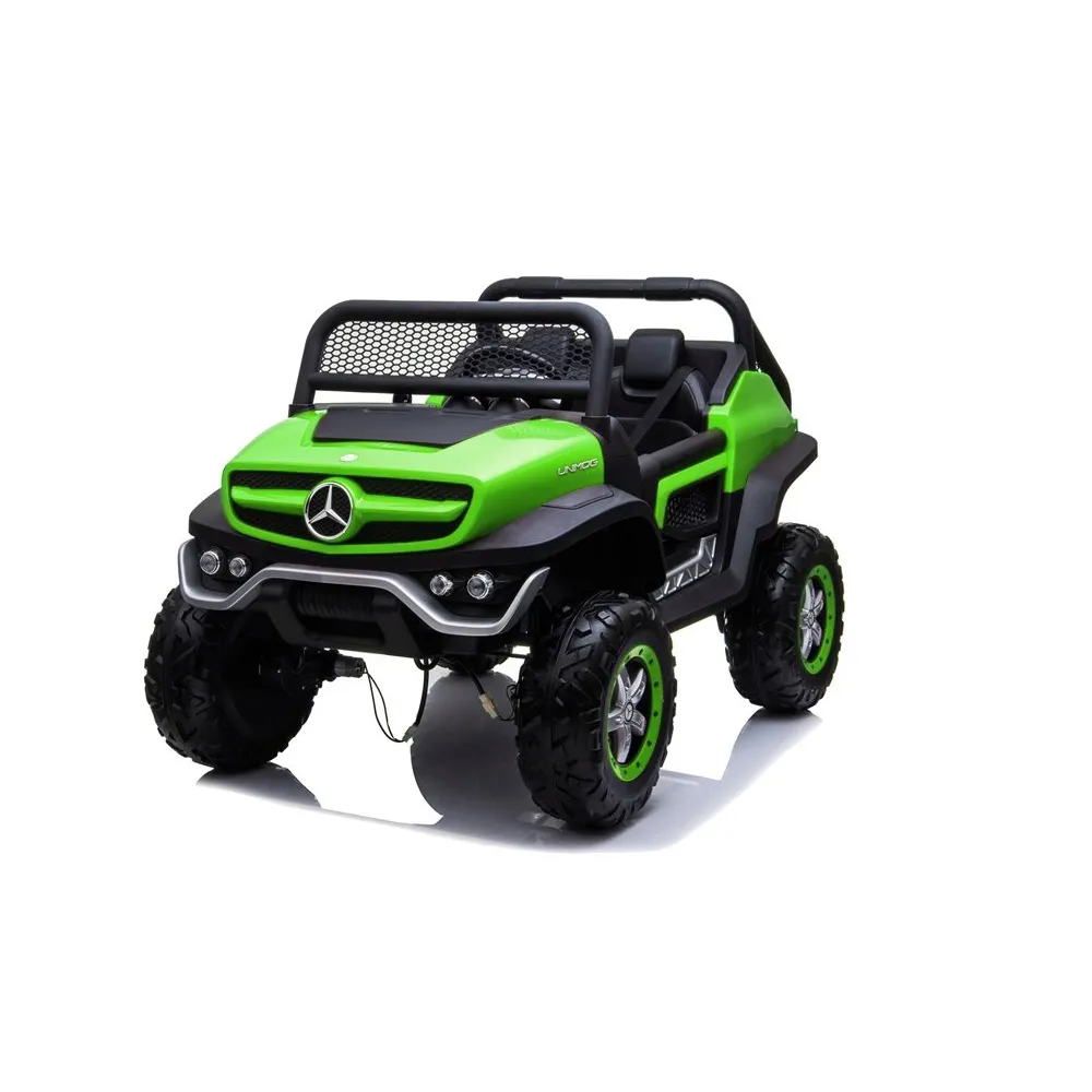 Auto na Akumulator Mercedes Unimog Zielony