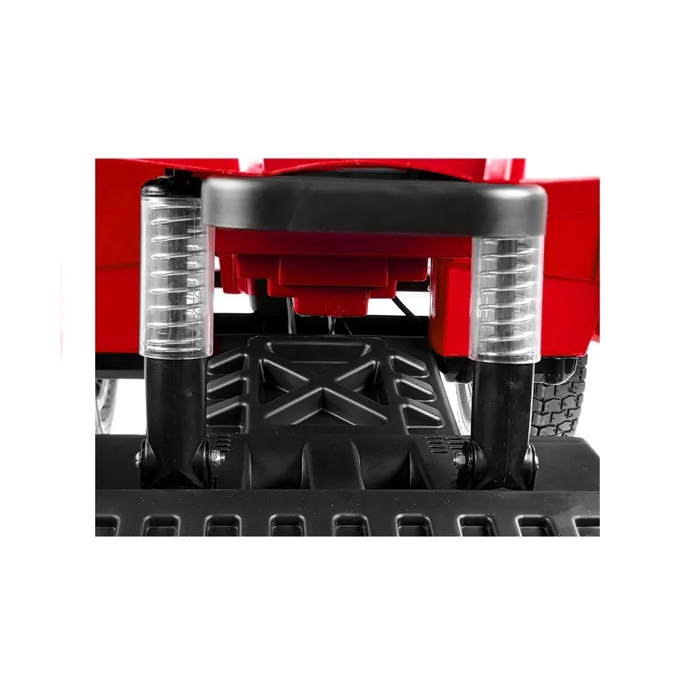 Quad na Akumulator BDM0906 Pompowane Koła Czerwony