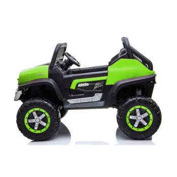 Auto na Akumulator Mercedes Unimog Zielony