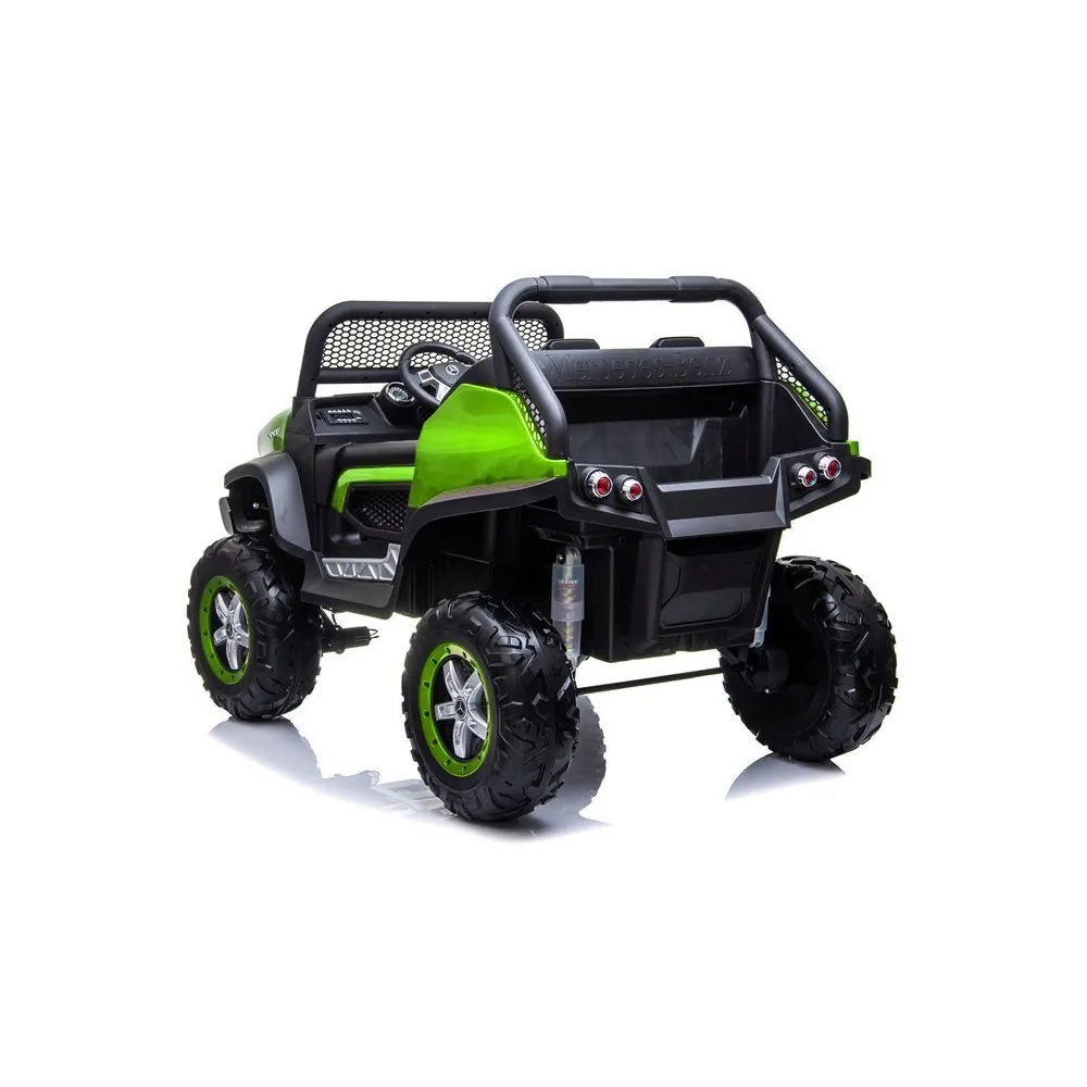 Auto na Akumulator Mercedes Unimog Zielony