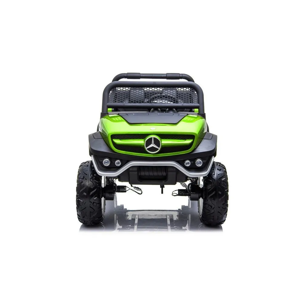 Auto na Akumulator Mercedes Unimog Zielony