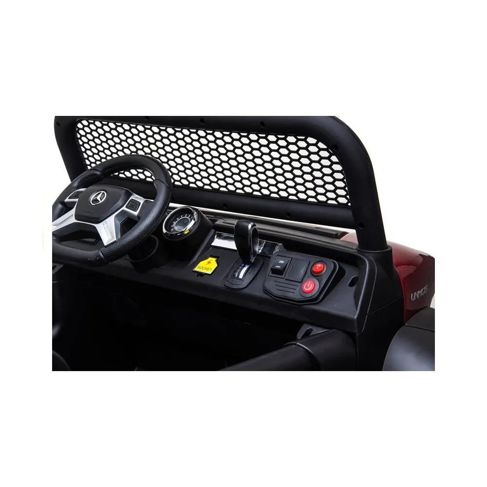 Auto na Akumulator Mercedes Unimog Zielony