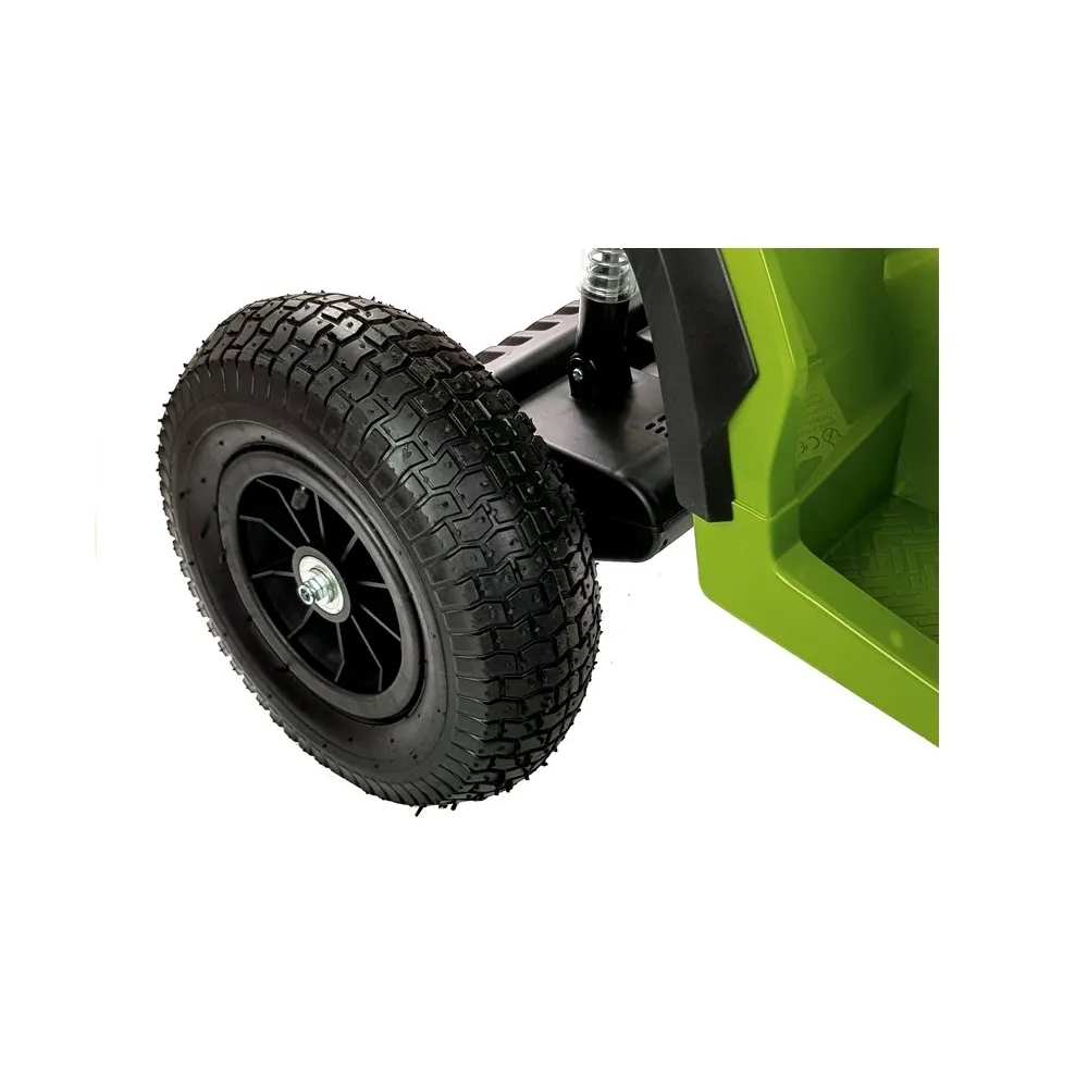 Quad na Akumulator BDM0906 Pompowane Koła Zielony