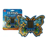 Elektroniczna gra Tetris Motyl w kolorze niebieskim, widok z przodu