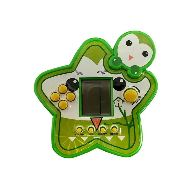 Kompaktowa gra Tetris Gwiazdka Zielona idealna dla dzieci i dorosłych