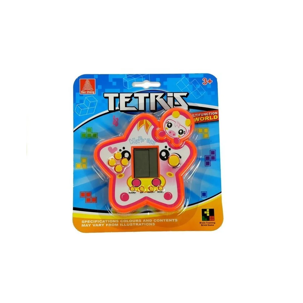 Mobilna gra logiczna Tetris Gwiazdka Czerwona na baterie