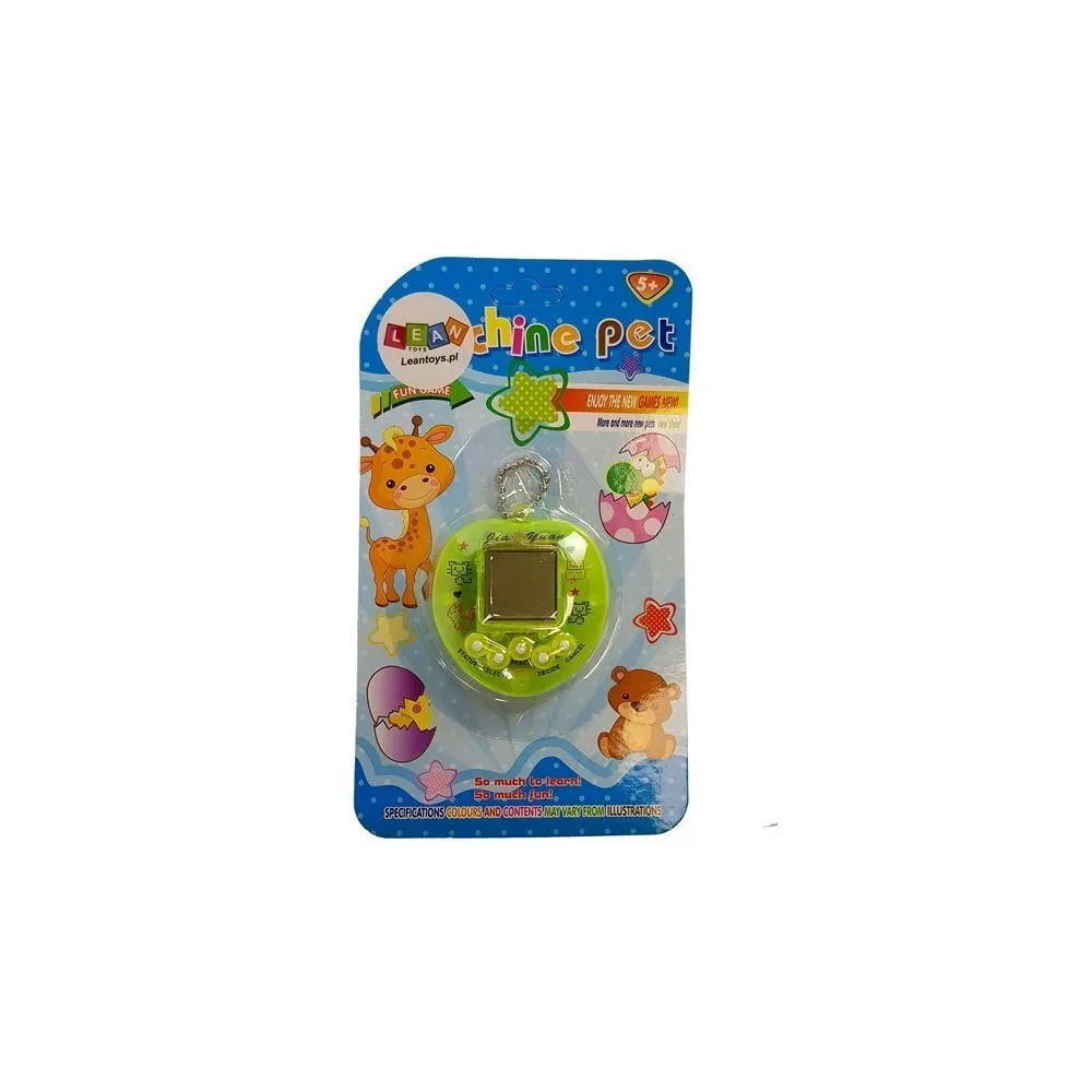Poręczne Tamagotchi Zielone - idealny prezent dla miłośników retro
