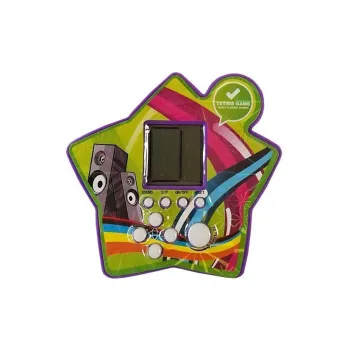 Przenośna elektroniczna gra Tetris, idealna do plecaka