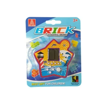 Gra Elektroniczna Kieszonkowa Tetris Fioletowy