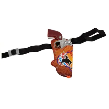 Zestaw Kowboja Kowbojski Pistolet + Akcesoria