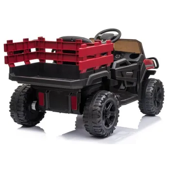 Auto na akumulator BDM0926 Czerwony