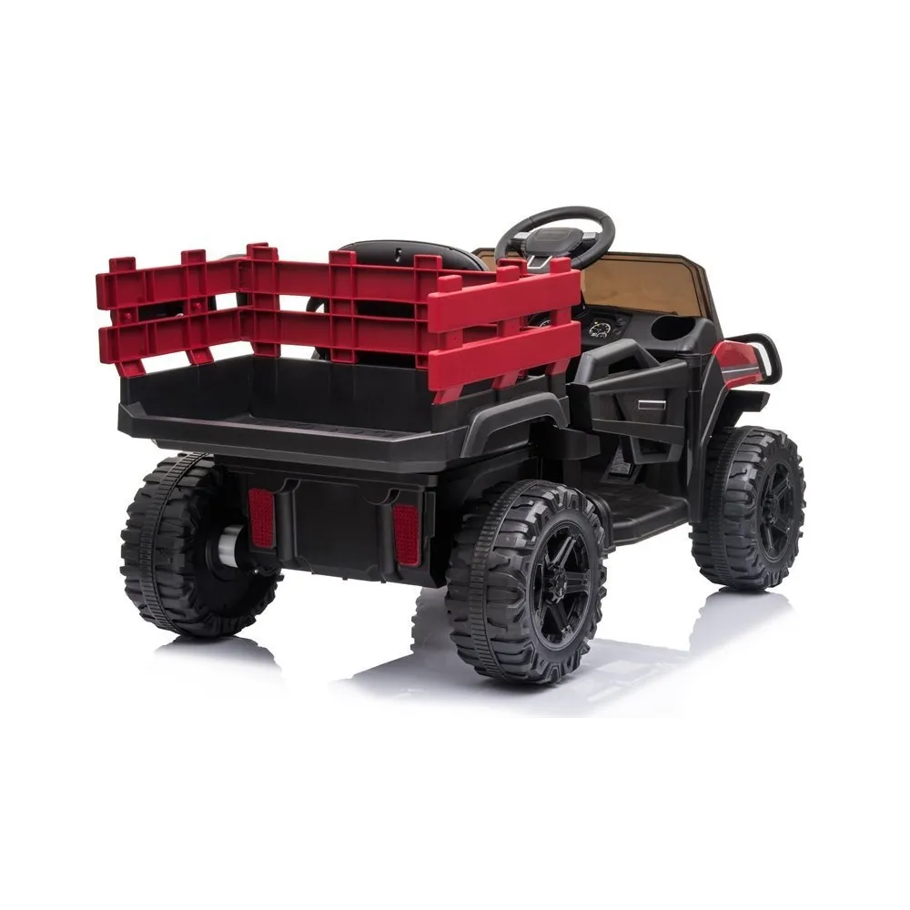 Auto na akumulator BDM0926 Czerwony