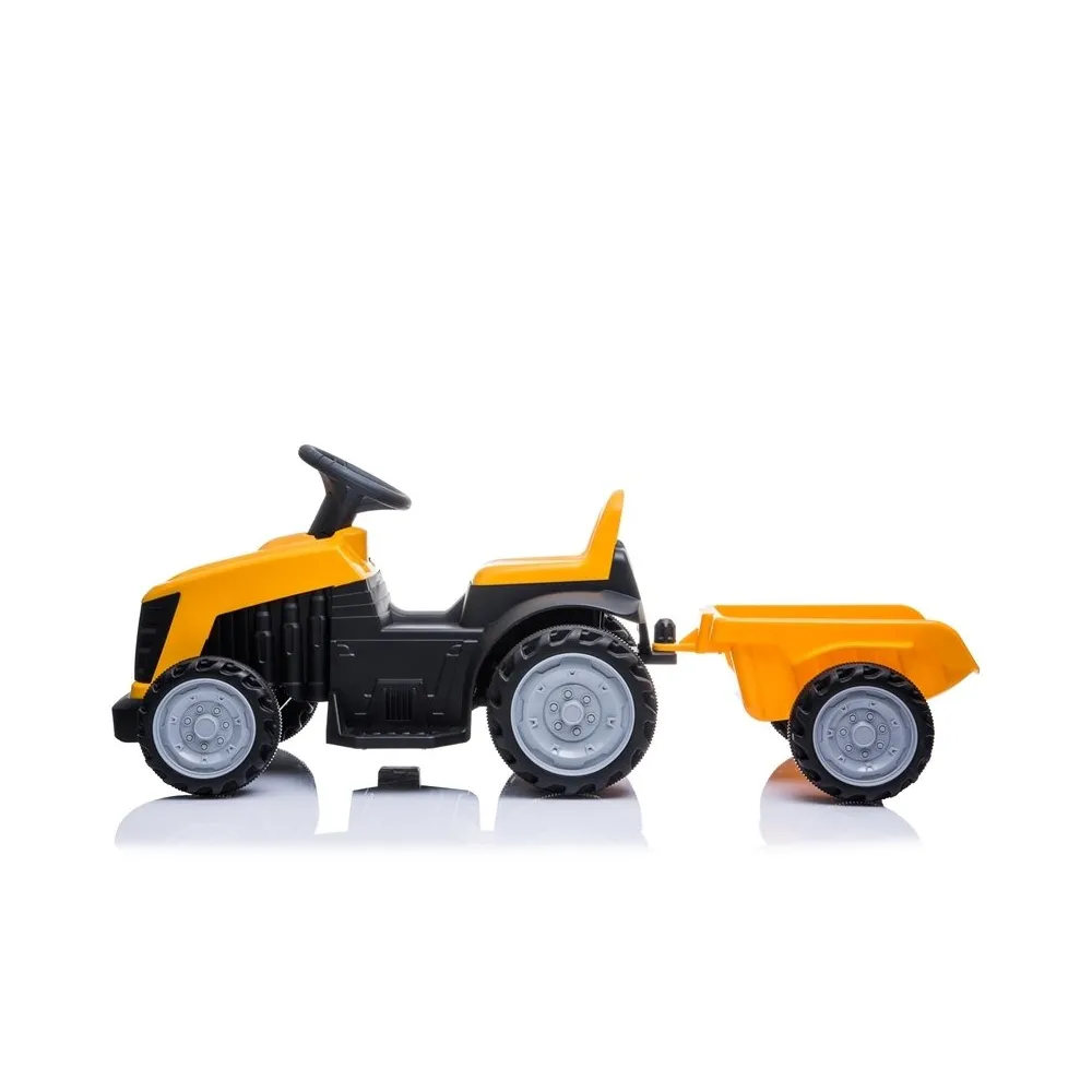 Bezpieczny i wytrzymały traktor akumulatorowy dla najmłodszych miłośników motoryzacji