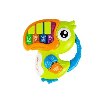 Pianinko Organki Do Re Mi Papuga Zielone