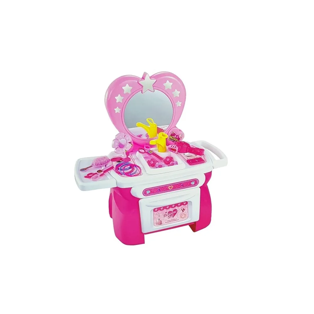 Bezpieczny zestaw piękności dla małej stylistki powyżej 3 lat