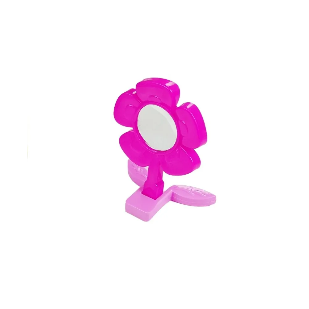 Toaletka dziecięca z lusterkiem i zestawem kreatywnych dodatków