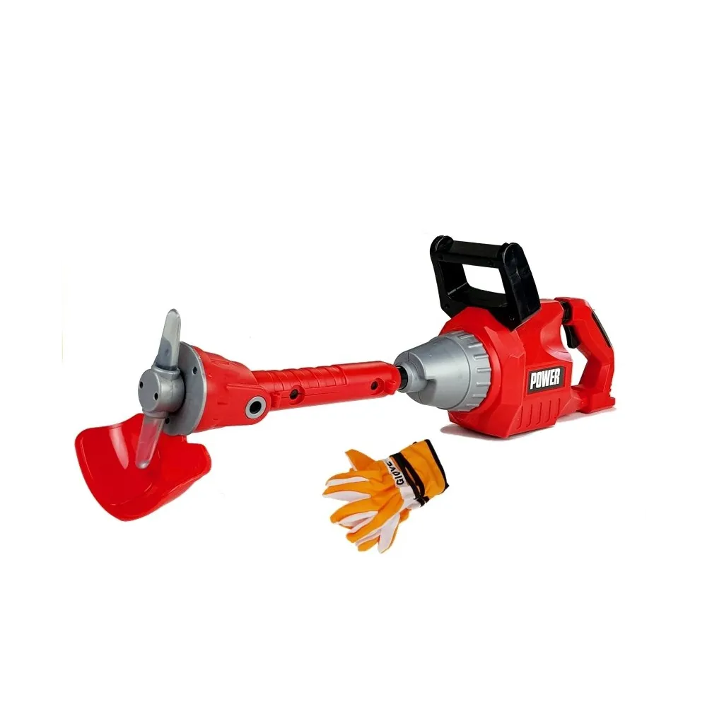 Podkaszarka ogrodowa zabawkowa z realistycznymi detalami dla dzieci