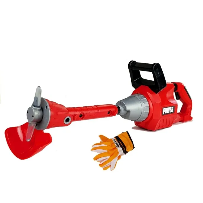 Podkaszarka ogrodowa zabawkowa z realistycznymi detalami dla dzieci