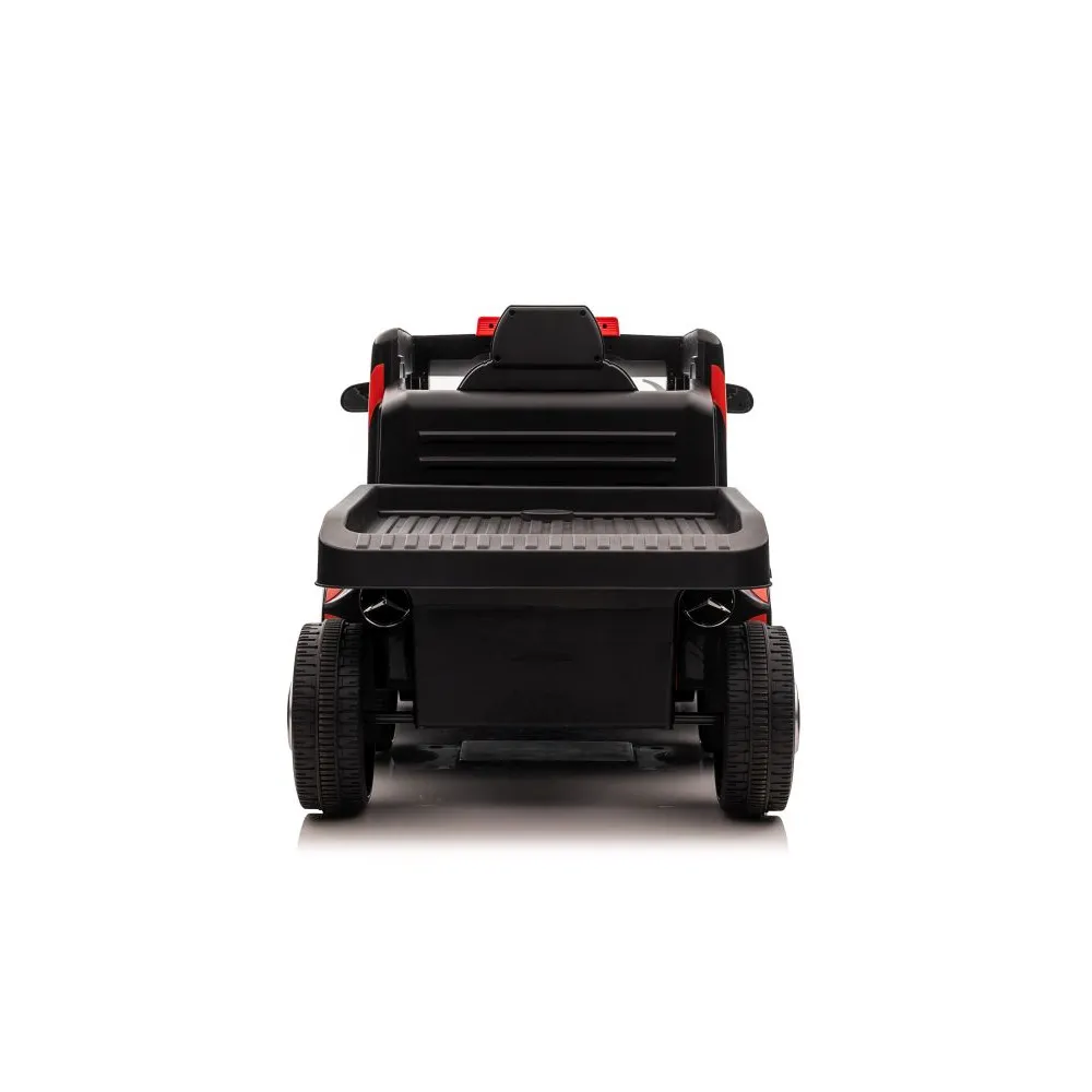 Auto Na Akumulator Mercedes + Naczepa XMX622B Czerwony LCD