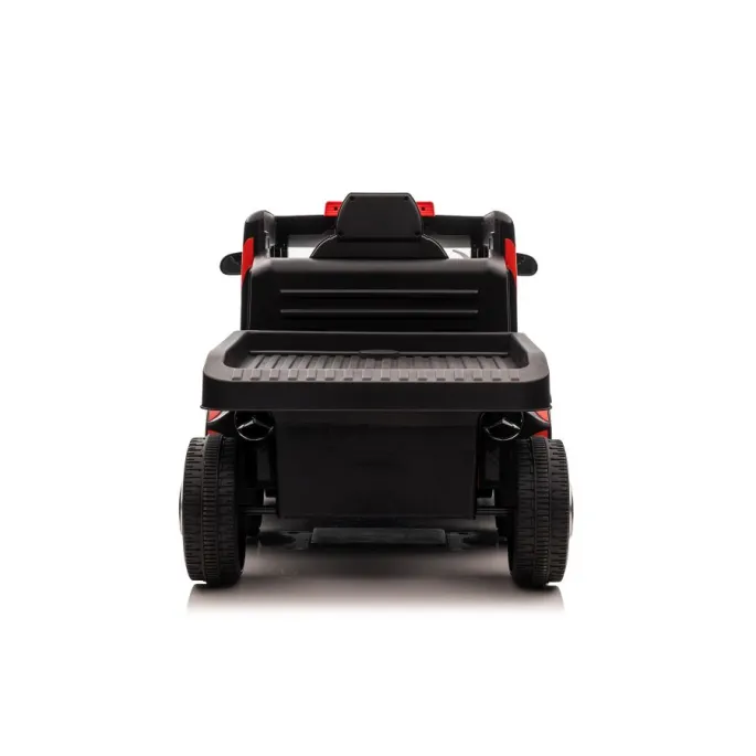 Auto Na Akumulator Mercedes + Naczepa XMX622B Czerwony LCD