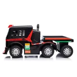 Auto Na Akumulator Mercedes + Naczepa XMX622B Czerwony LCD