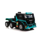 Auto Na Akumulator Mercedes+ Naczepa XMX622B Niebieski LCD