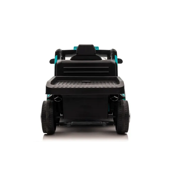 Auto Na Akumulator Mercedes+ Naczepa XMX622B Niebieski LCD