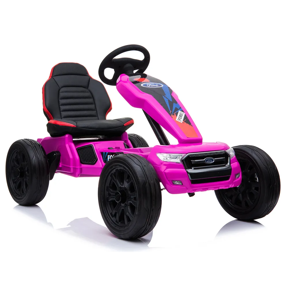 Gokart na Akumulator DK-G01 Różowy