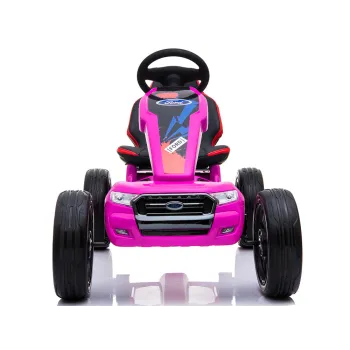 Gokart na Akumulator DK-G01 Różowy