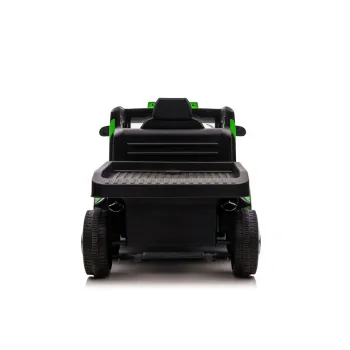 Auto Na Akumulator Mercedes + Naczepa XMX622B Zielony LCD