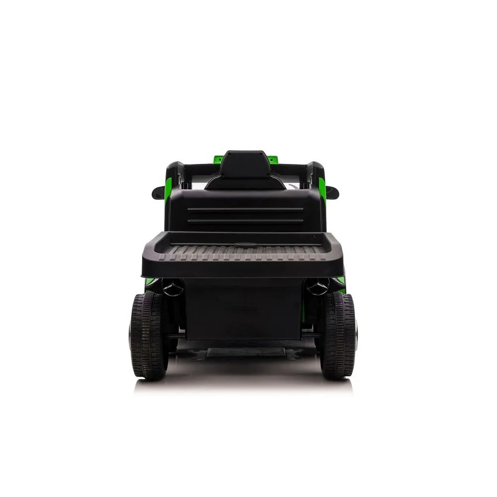 Auto Na Akumulator Mercedes + Naczepa XMX622B Zielony LCD