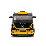 Auto Na Akumulator Mercedes + Naczepa XMX622B Zółty LCD