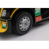 Auto Na Akumulator Mercedes + Naczepa XMX622B Zółty LCD