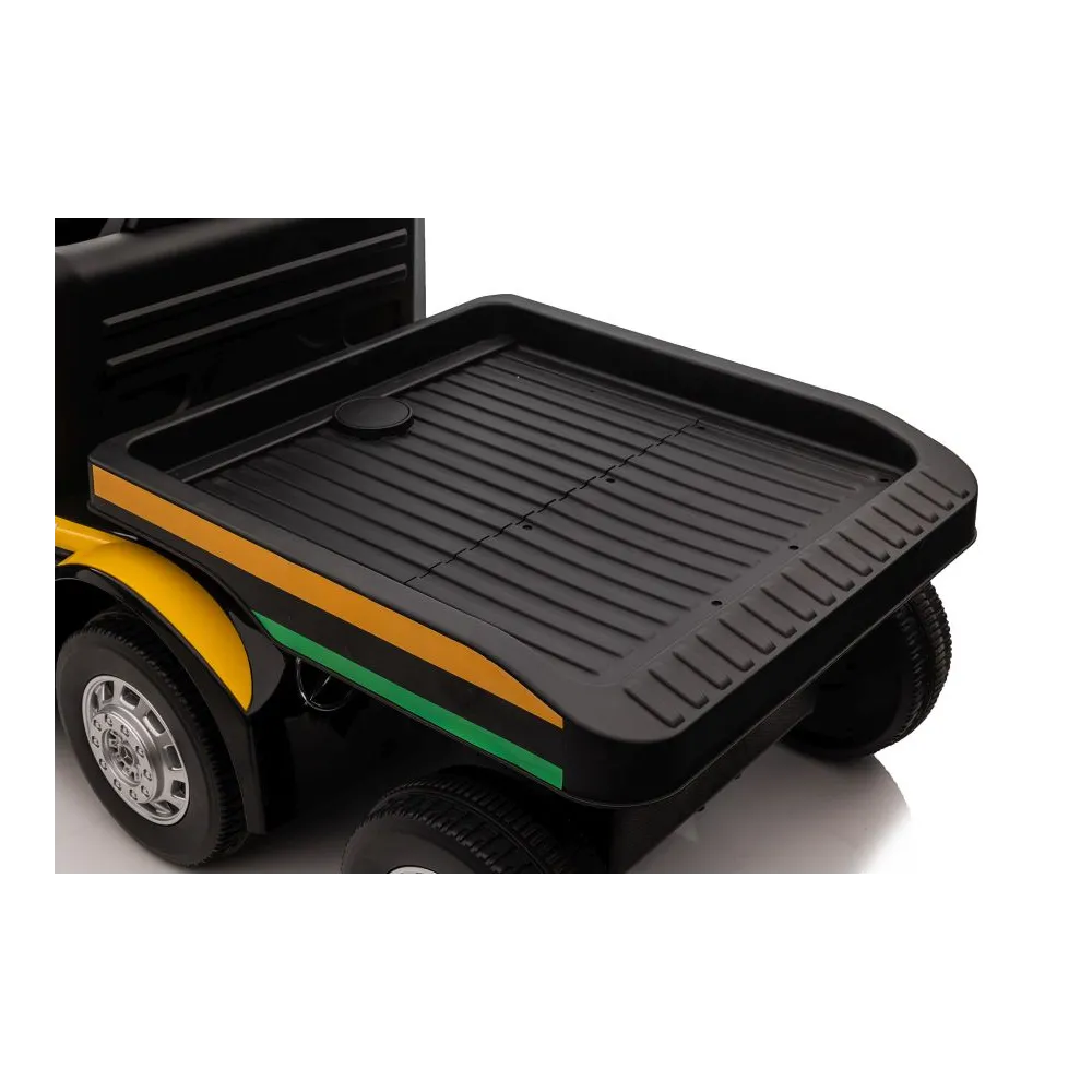 Auto Na Akumulator Mercedes + Naczepa XMX622B Zółty LCD