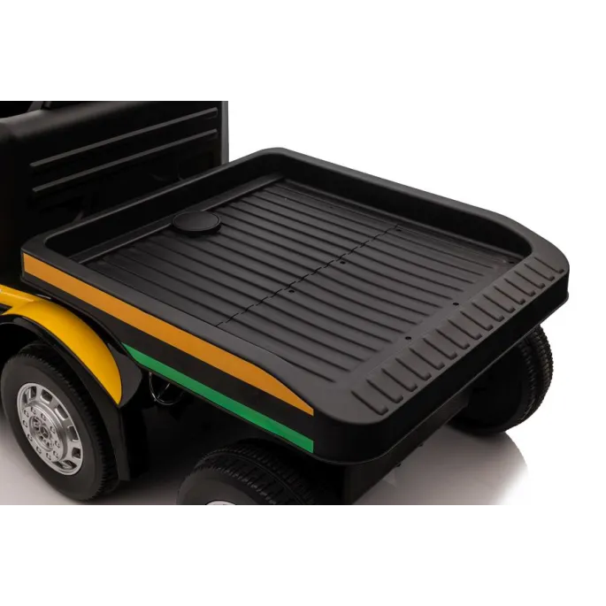 Auto Na Akumulator Mercedes + Naczepa XMX622B Zółty LCD