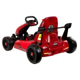 Nowoczesny gokart na akumulator XMX619 na tle białym